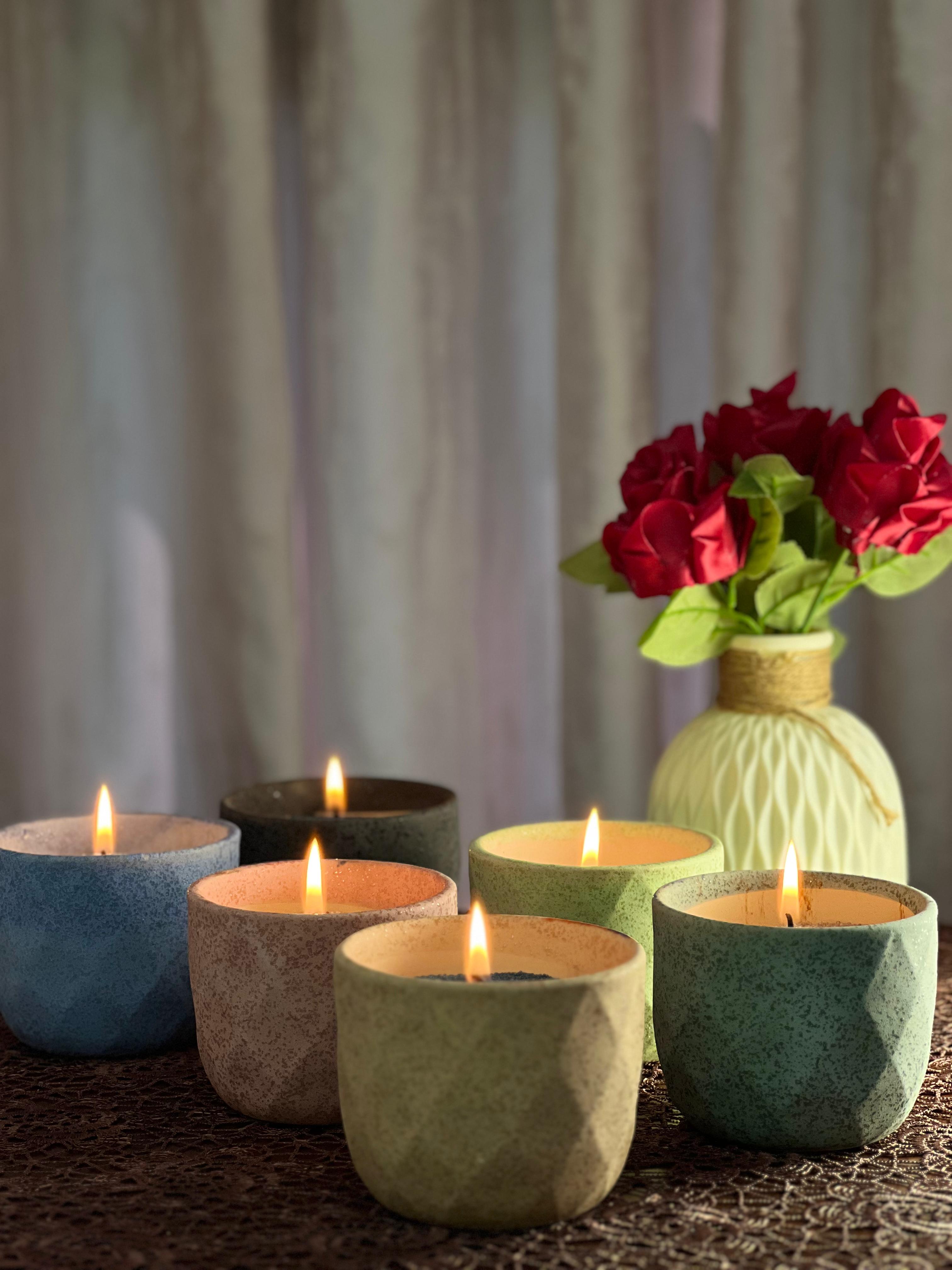 Modern with Sand Candles